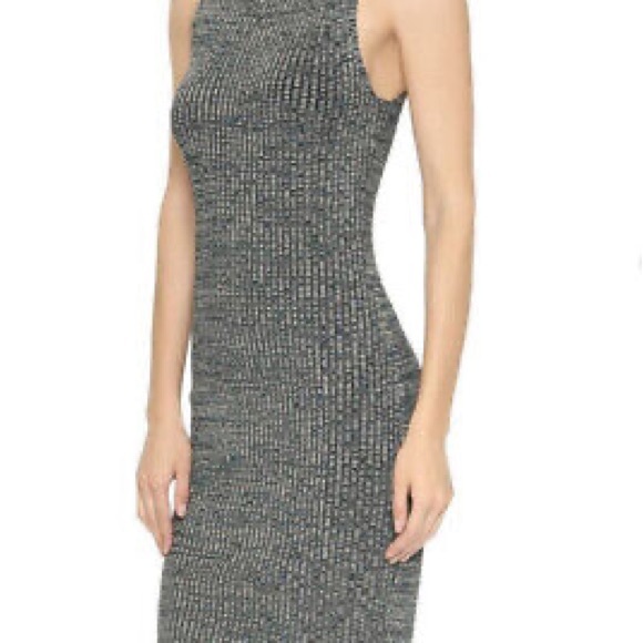 Ronny Kobo Varvara Textured Bodycon Midi Sleeveless Dress XS - Picture 3 of 12